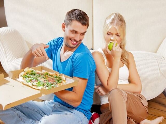 Kenksmingas maistas nuo mitybos mitybos